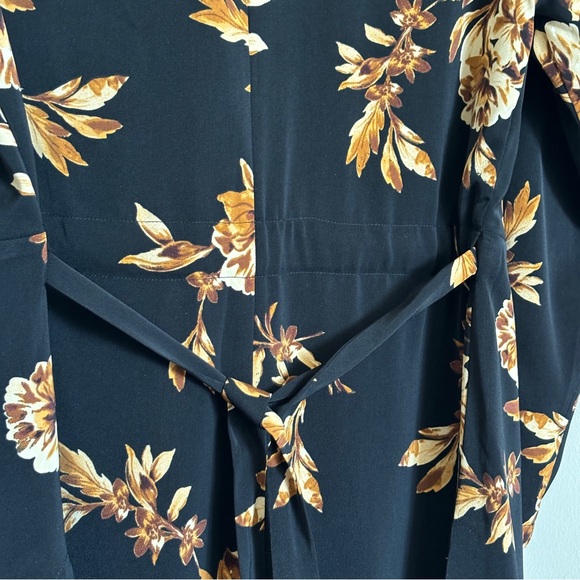 Dynamite Floral Belted Maxi Coat - Picture 8 of 8